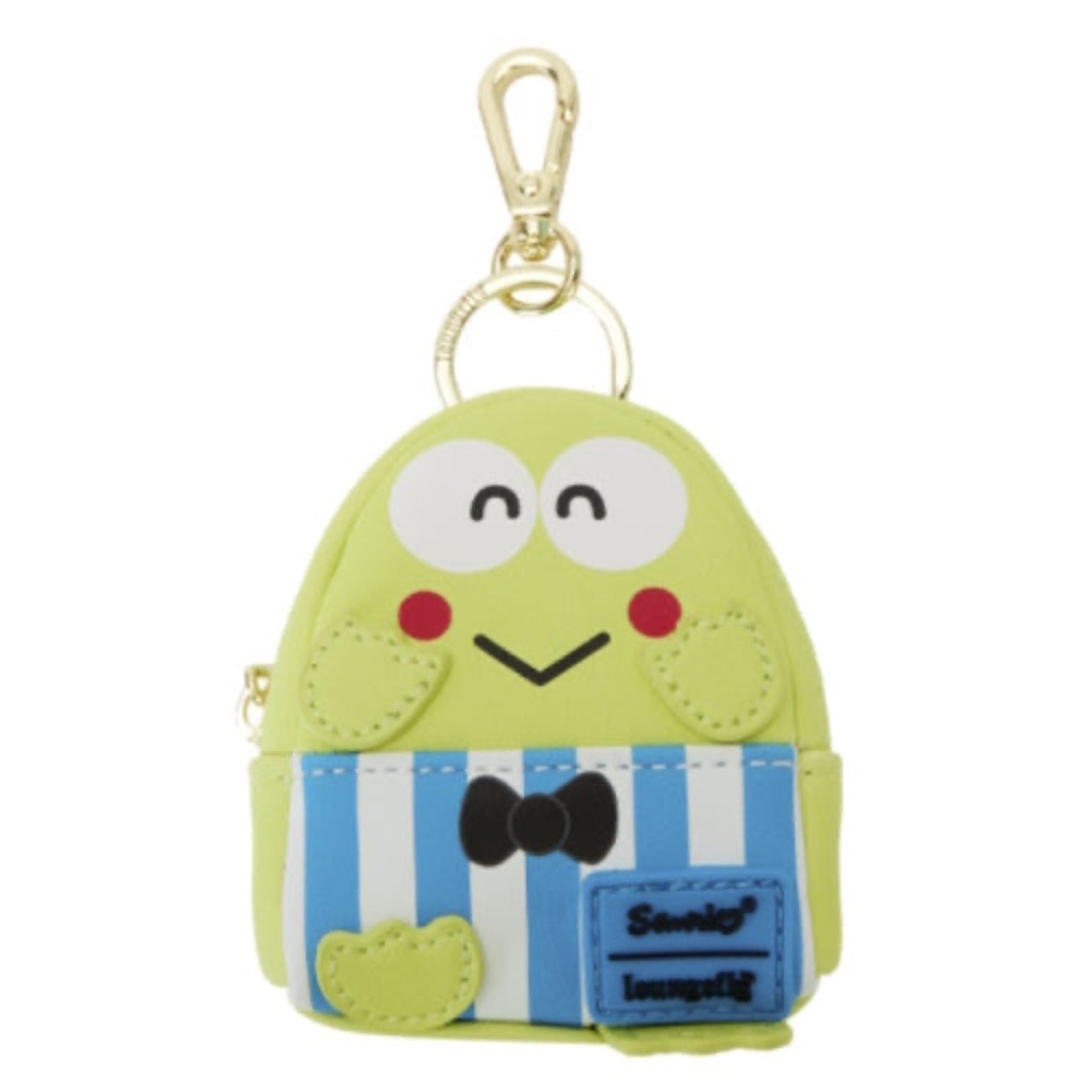 Loungefly x Sanrio Keroppi Mini Backpack Bag Charm